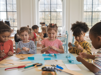 Step-by-step: teach a mixed-age group paper mechanics using three foolproof starter projects