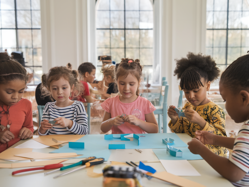 Step-by-step: teach a mixed-age group paper mechanics using three foolproof starter projects