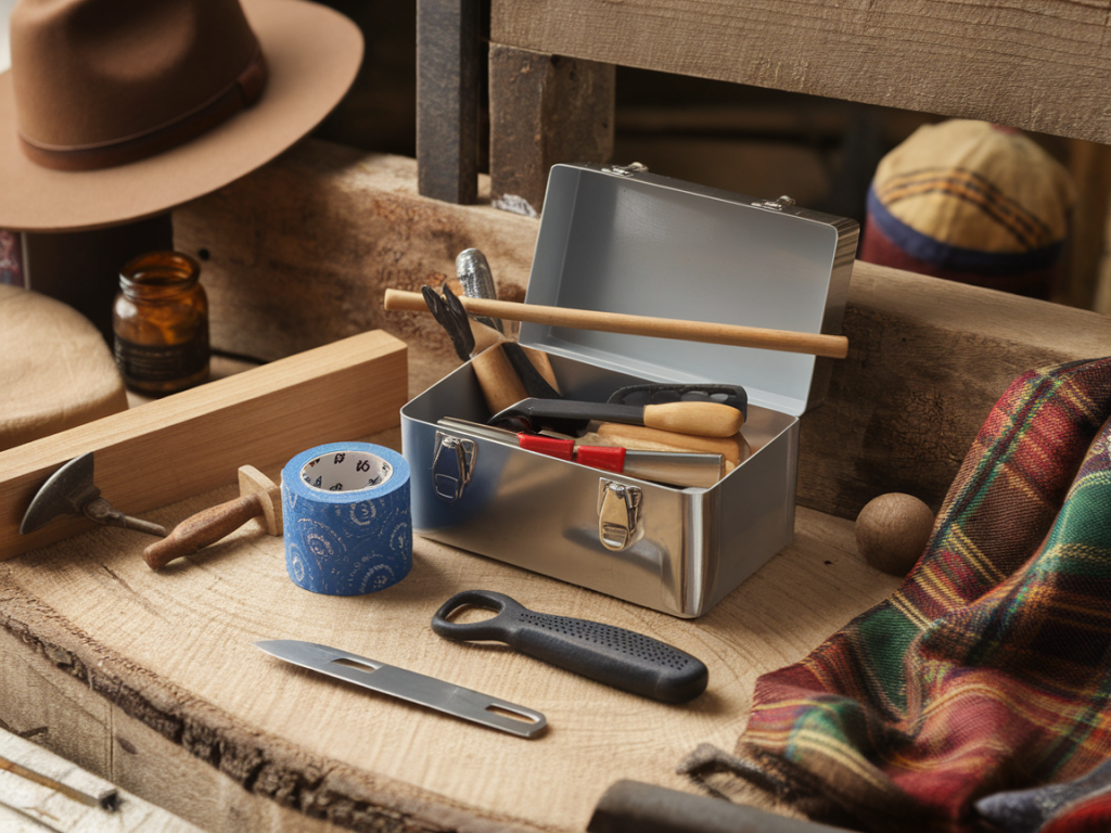 What to include in a pocket maker’s kit for on-the-go repairs, tiny props and quick photo staging