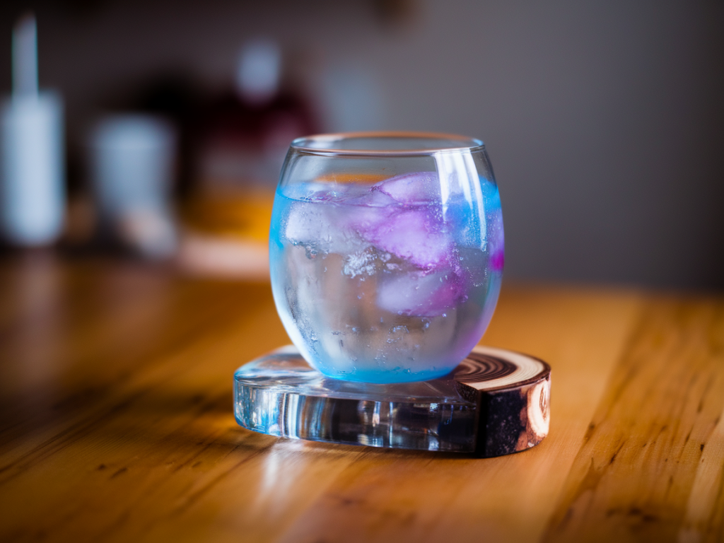 Photo recipe: capture silky reflections on resin water without a light tent using household diffusers