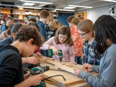 How to adapt a studio tutorial for a classroom of mixed-age makers