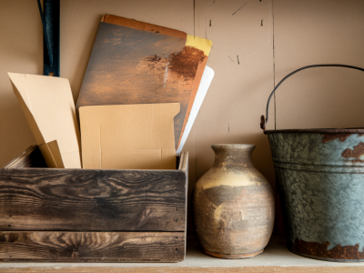 How to make convincing patina on paper and cardboard for aged props