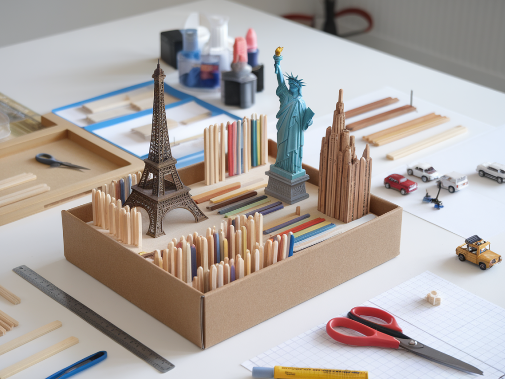 Behind the scenes: how I plan a mini exhibition in a single shoebox